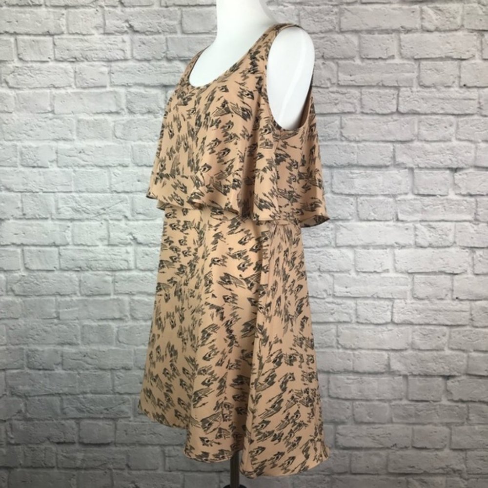 Bcbgeneration Dress Medium Ruffle Flutter Layered - image 3